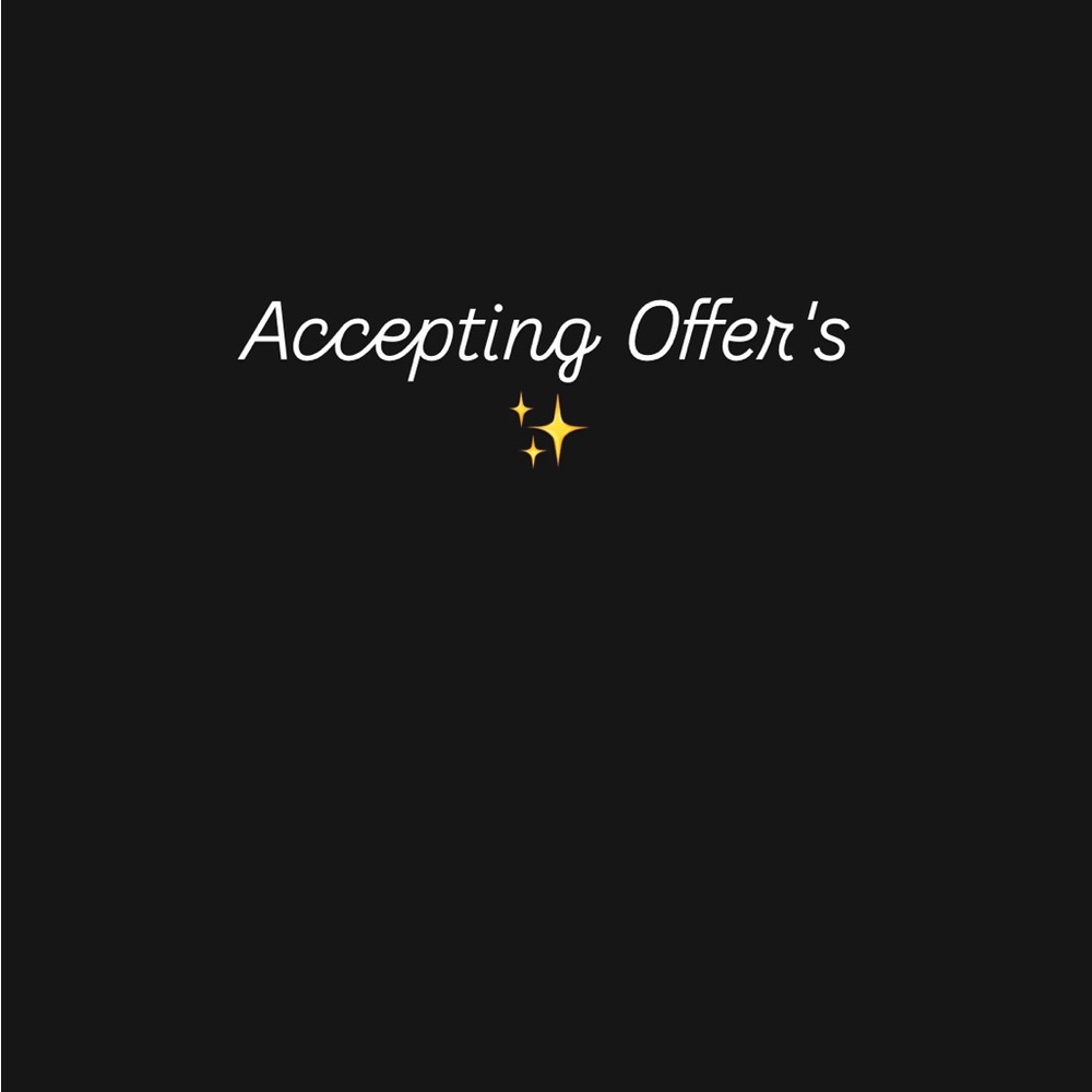 Accepting Offers Sign